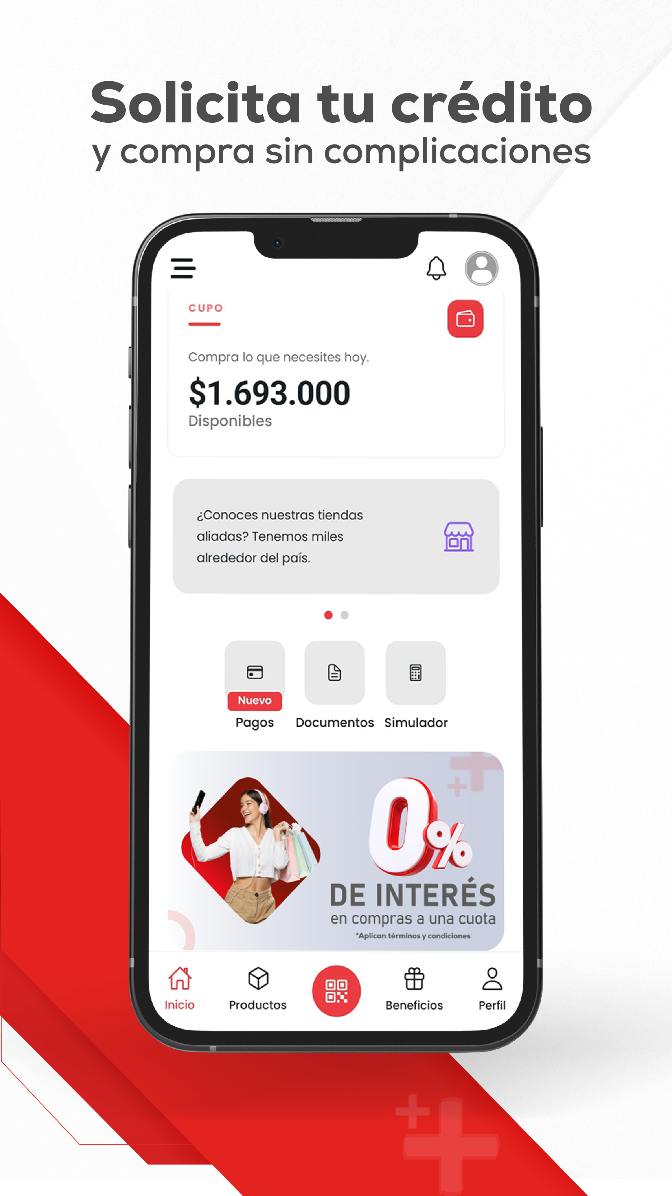 Solicita tu credito y compra sin complicaciones