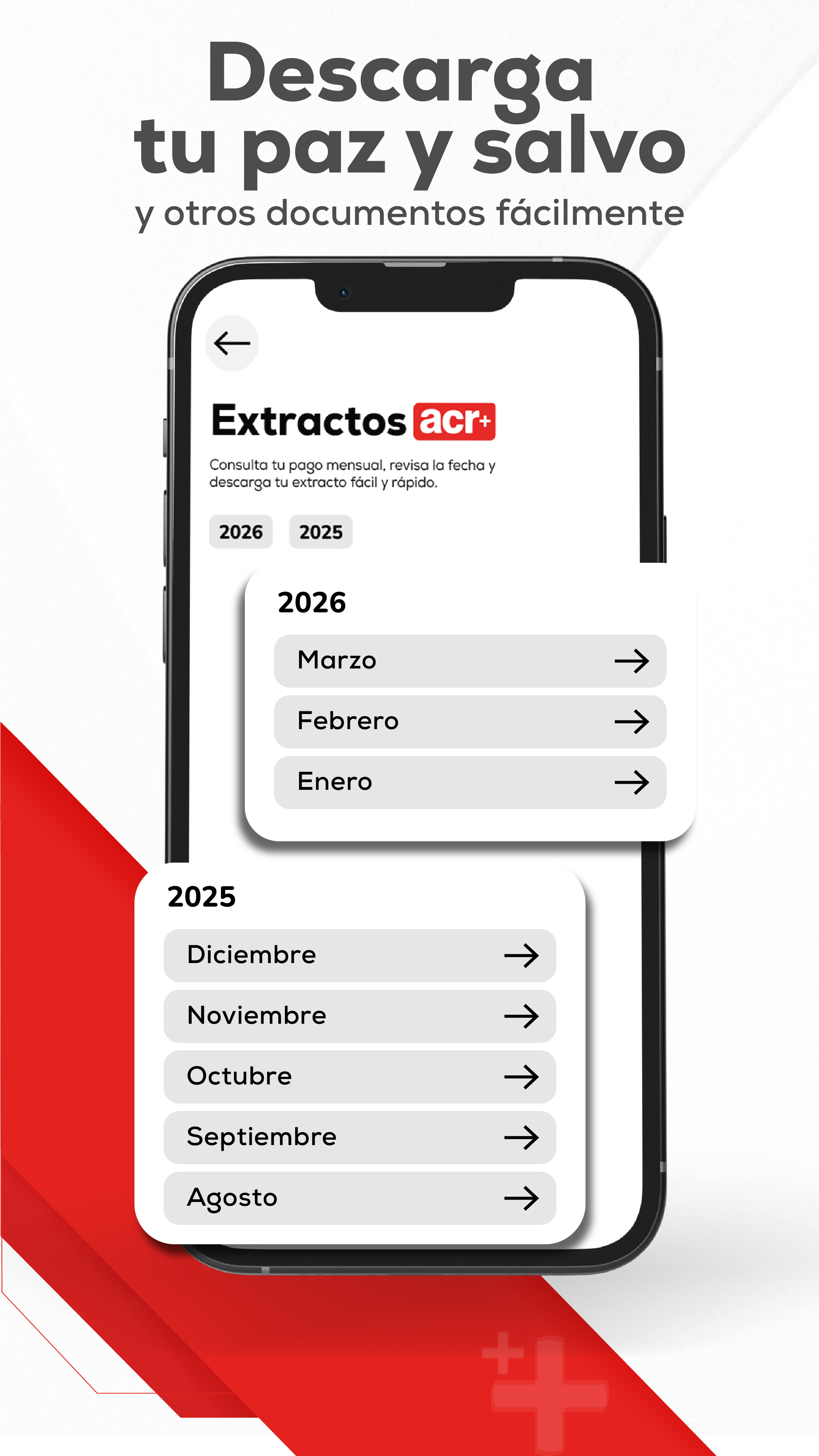 Descarga tu paz y salvo y otros documentos facilmente